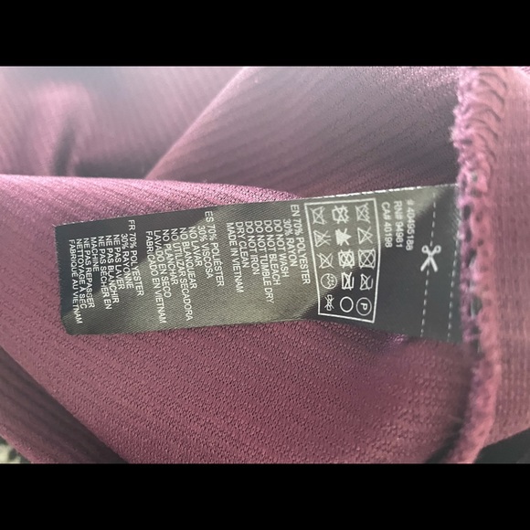 💜 Classy A shape purple dress. - Picture 4 of 4